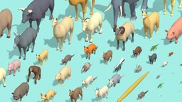 60+ Animals Assets Pack (Low poly) elephant, forest, pet, animals, 3dart, jungle, lowpolyart, lowpolynature, lowpolyanimal, lowpolyenvironment, lowpolymodels, 3danimals, lowpoly, horse, animal, 3dmodel, sketchfab, lowpolyanimals, animalpack, lowpolydesign, jungles, jungleanimal, animalcollection, lowpolyscenes, lowpolycreatures, lowpolytextures, lowpolyanimalspack, lowpolywildlife, lowpolyanimalmodels, animalspack