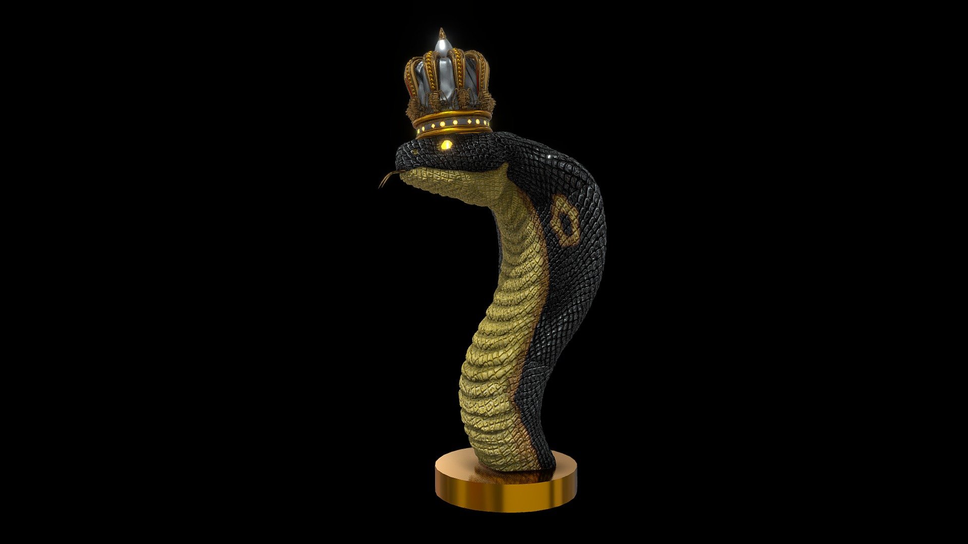 King Cobra - King Cobra - 3D model by Invictus fulgur (@Invictus_fulgur) 3d model