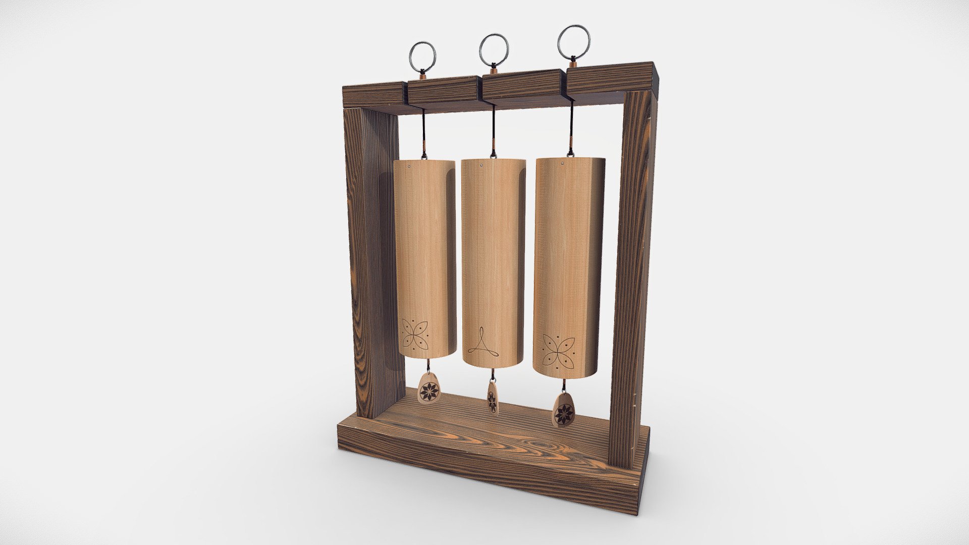 PBR metalness material (base colour, metallic, roughness, normal OpenGL)




Non-overlapping UV's
Textures included
4096x4096




Blender 3.3.0
FBX 



 - Koshi Wind Chime - Buy Royalty Free 3D model by Warkarma 3d model