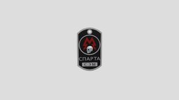 Sparta Badge badge, metroexodus, lowpoly
