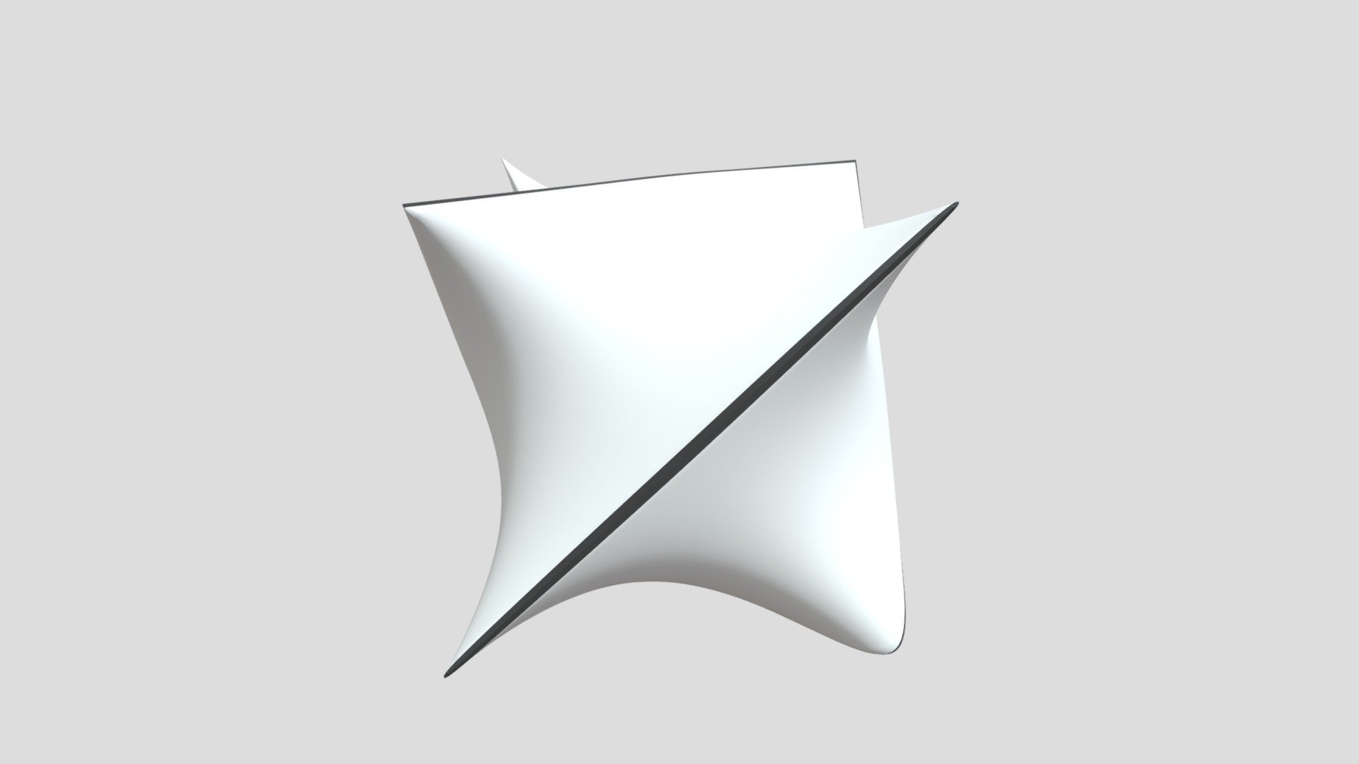 Minimal Surface Form - Minimal Surface Form Star - Download Free 3D model by hermanquaint 3d model
