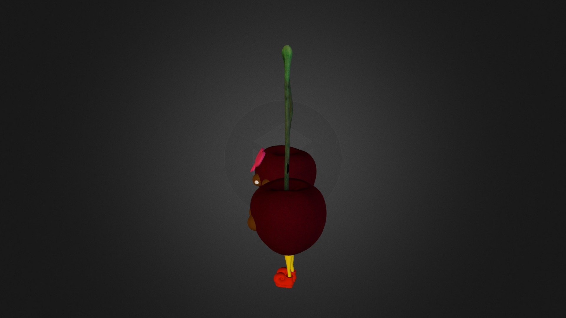 Cherry - 3D model by 3DCloud.company (@3dcloud) 3d model
