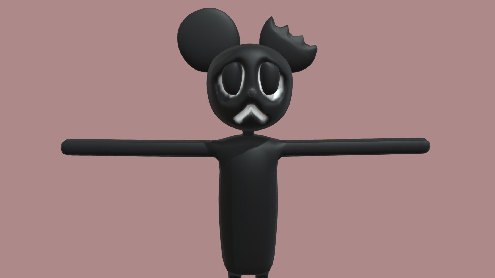 Body and Head by @gilmanovislam54 - Cartoon Mouse New - Download Free 3D model by Edward Johnson 3 (@sirenhead1929) 3d model