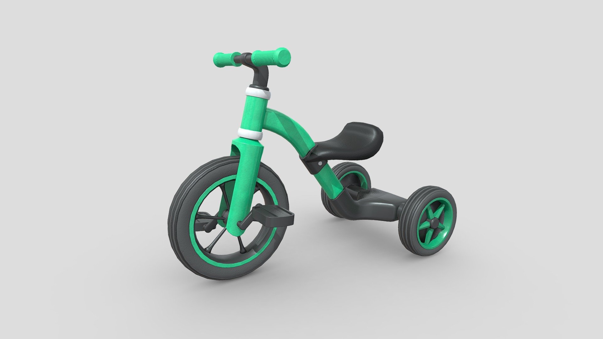 Kid Bike 3D Model by ChakkitPP.




This model was developed in Blender 2.90.1

Unwrapped Non-overlapping and UV Mapping

Beveled Smooth Edges, No Subdivision modifier.


No Plugins used.




High Quality 3D Model.



High Resolution Textures.

Polygons 8999 / Vertices 9662

Textures Detail :




2K PBR textures : Base Color / Height / Metallic / Normal / Roughness / AO

File Includes : 




fbx, obj / mtl, stl, blend
 - Kid Bike - Buy Royalty Free 3D model by ChakkitPP 3d model