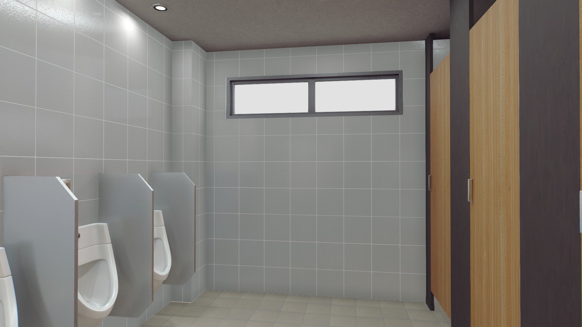 Baño Comercial - Simulador - Baño Comercial - Buy Royalty Free 3D model by Inmersivo S.A.S (@tangibledesign) 3d model