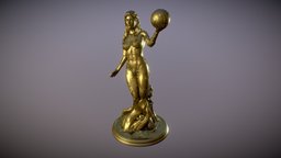 Earth Gaia Statue Greek Myth  Goddess bronze, mother, earth, figurine, goddess, altar, decor, statue, nature, gaia, spiritual, pagan, wiccan