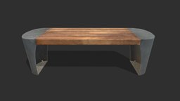 Bench 05 Generic Low Poly PBR Realistic wooden, style, plank, bench, exterior, rust, realtime, worn, vr, park, ar, dirty, outdoor, seating, realistic, old, iron, destroyed, lods, asset, pbr, lowpoly, design, street, gameready, moderm