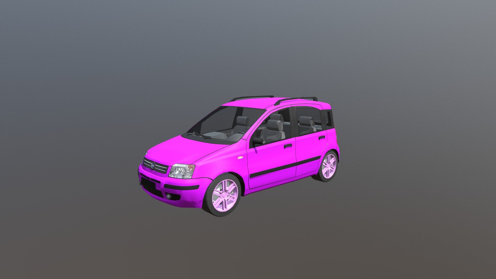 This 3D model was created with program 3D Max.
The original Fiat Panda was a low cost, compact, cheap to run, lightweight car. The new Panda stays true to that ethos but unlike the earlier version, is well built, comfortable and durable - Fiat Panda (2004) - 3D model by Vahe Simonyan (@vardges) 3d model