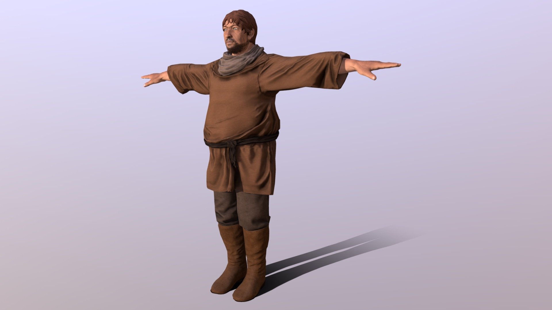.fuse medieval fantasy civilian

mixamo rig

you can set animations for this character in =&gt;
https://www.mixamo.com/ - .Fuse Civilian 2 - Download Free 3D model by Leonardo Carvalho (@livrosparacriancas) 3d model