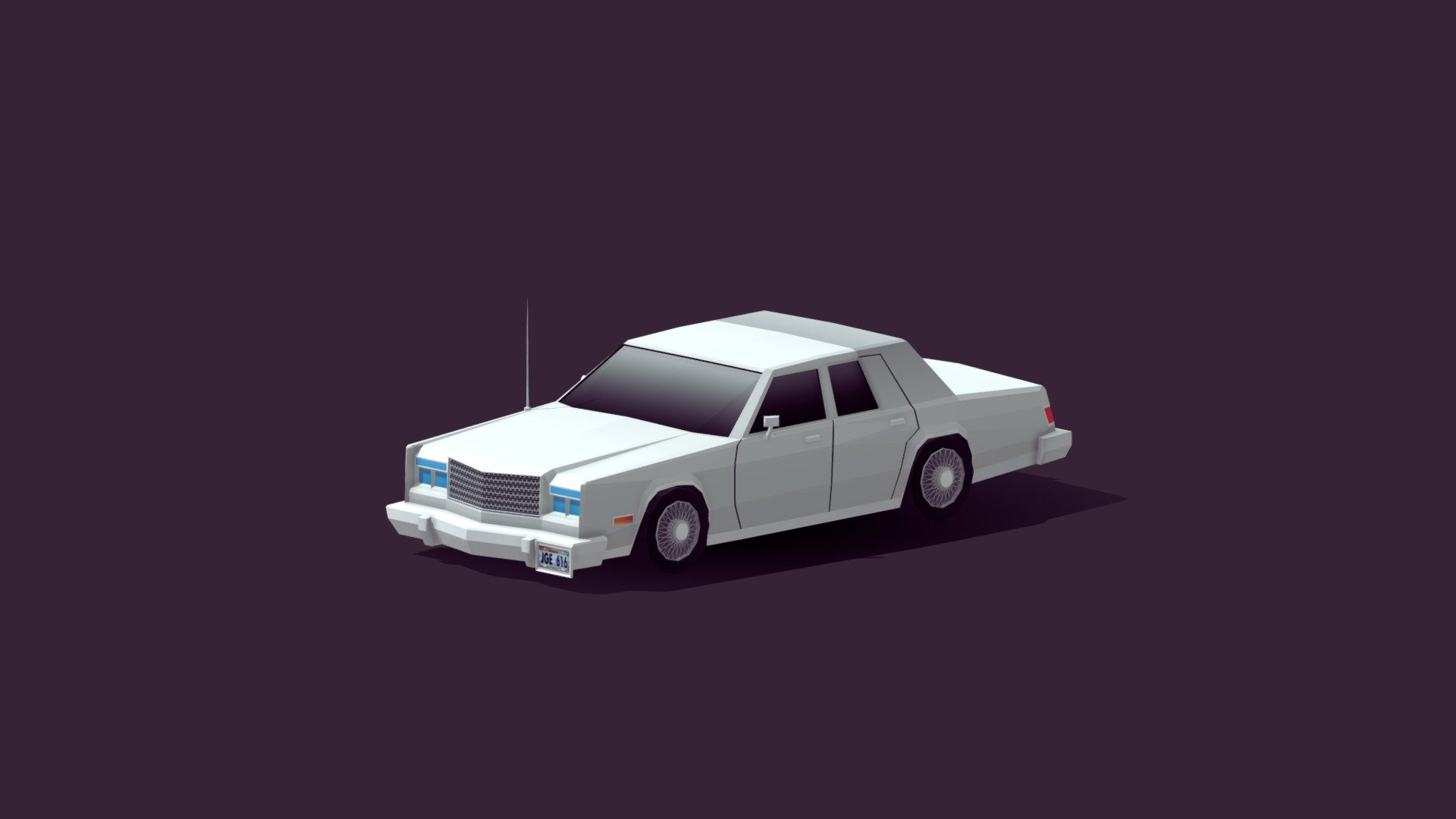 Cartoon Low Poly Chrysler 1980 Car

Created on Cinema 4d R20

UVW Textured with color Palette

Game Ready,AR/ VR Ready
 - Cartoon Low Poly Chrysler New Yorker 1980 - Download Free 3D model by antonmoek 3d model