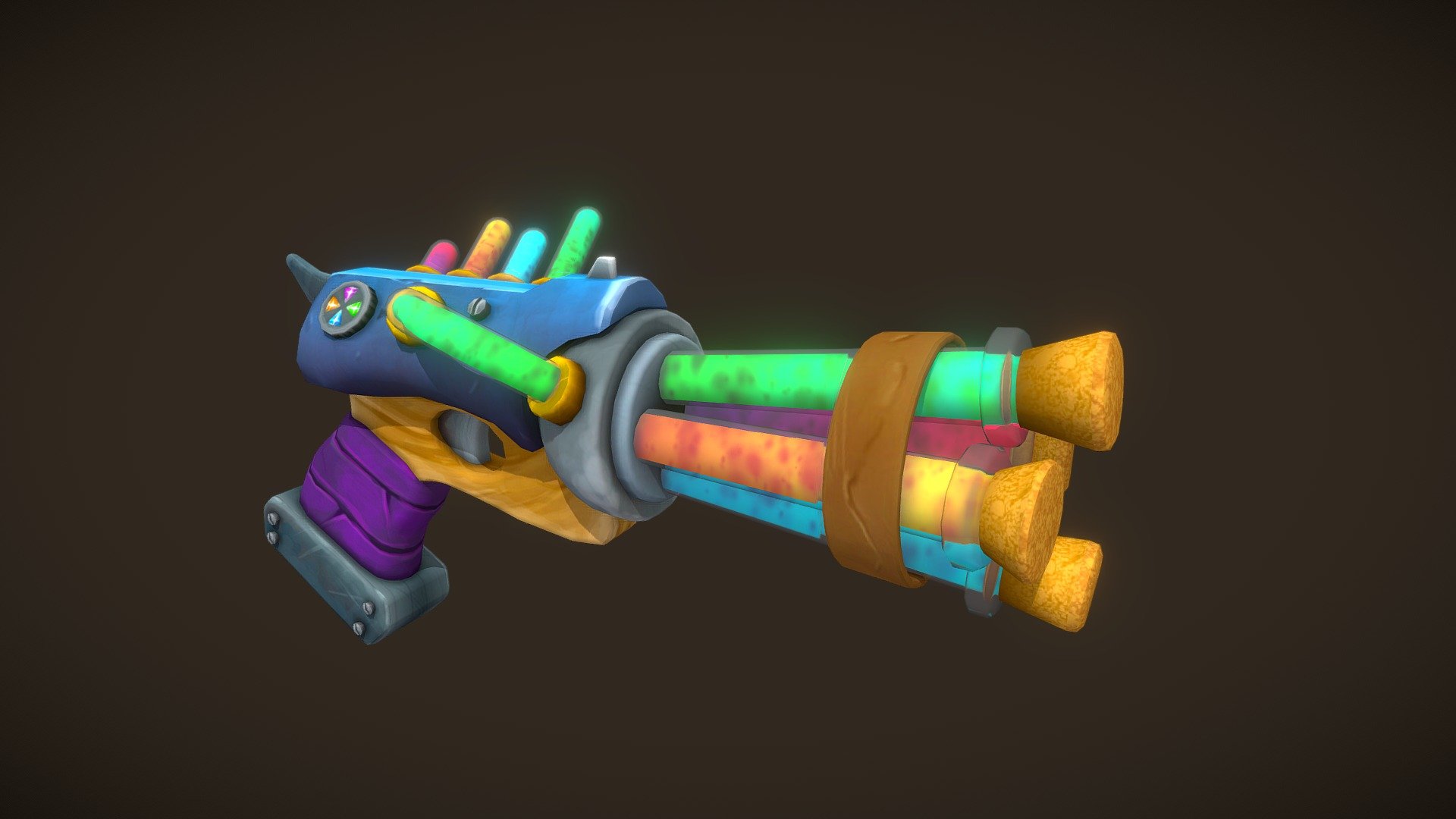 DAE Weaponcraft - Potion Pistol - 3D model by stenvdlaan 3d model