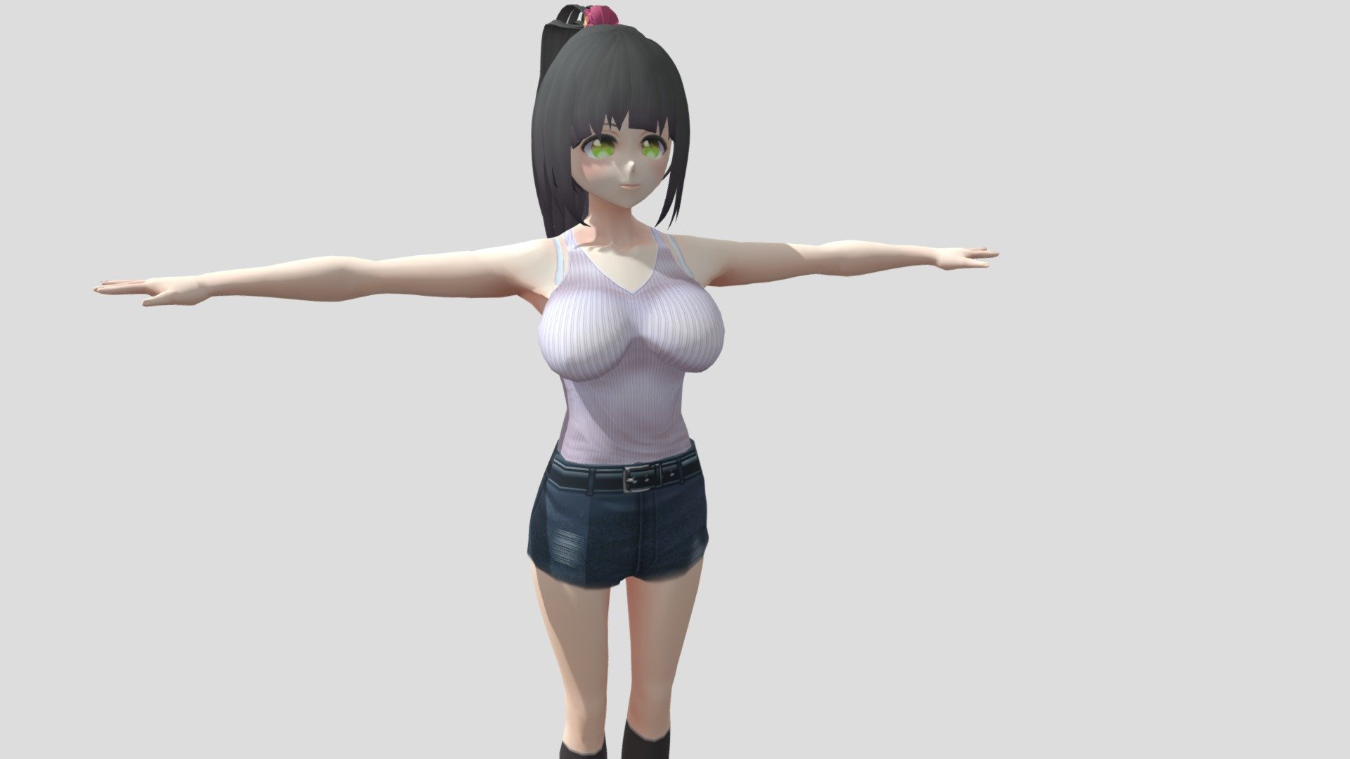 Model preview



This character model belongs to Japanese anime style, all models has been converted into fbx file using blender, users can add their favorite animations on mixamo website, then apply to unity versions above 2019



Character : Janna

Polycount :

Verts:16627

Tris:23198

Fifteen textures for the character



This package contains VRM files, which can make the character module more refined, please refer to the manual for details



▶Commercial use allowed

▶Forbid secondary sales



Welcome add my website to credit :

Sketchfab

Pixiv

VRoidHub
 - 【Anime Character】Janna (Free / Unity 3D) - Download Free 3D model by 3D動漫風角色屋 / 3D Anime Character Store (@alex94i60) 3d model
