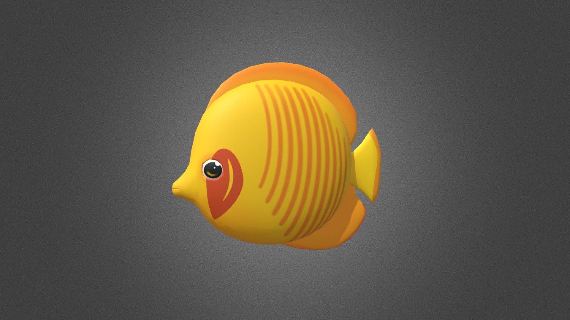 fish tropical fish - fish tropical fish - Buy Royalty Free 3D model by misitewang 3d model