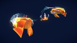 DAE WeaponCraft crab, crown, stylised, king, daehowest, weaponcraft, wowweapon, weapon, noai, gameart2024