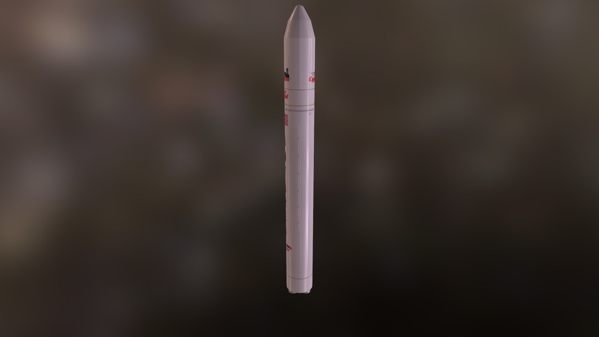 A model of the Orbital Sciences Antares rocket. This model was made for the Kerbal Space Program mod &ldquo;Launchers Pack