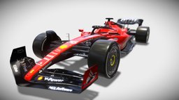 F1 Ferrari SF-23 ferrari, f1, formula1, supercar, solidworks, sainz, leclerc, sf23, 3d, blender, car, scuderiaferrari, 2023