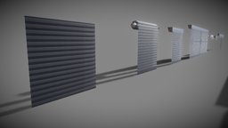 Roll Up Door Gate Store with SetBuild Options