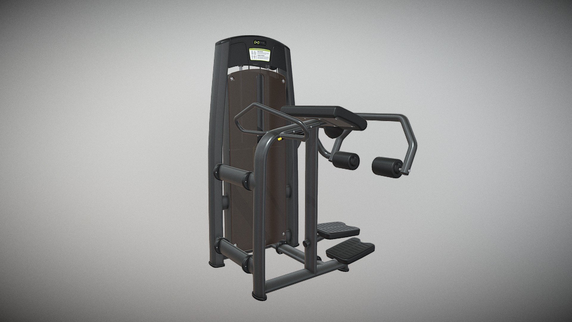 http://dhz-fitness.de/en/allant#A879 - GLUTE ISOLATOR - 3D model by supersport-fitness 3d model