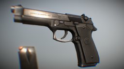 3D Beretta M9 