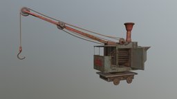 Steam crane old times 1910
