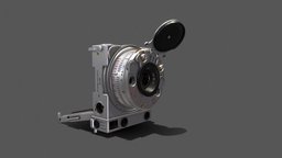 LeCoultre Camera film, vintage, retro, compact, 35mm, suisse, metal, camera, 1930s, lecoultre