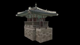 Korean Traditional Watchtower Dongsipjagak 동십자각