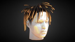 Dreads Inspired by Juice Wrld face, unreal, mod, secondlife, ready, higgins, fbx, daz, realistic, head, engine, gta5, chicago, dreams, lucid, roblox, fnaf, rap, sims, hiphop, 999, vrchat, iclone, streetwear, reallusion, hairstyle, unity3d, game, blender, pbr, low, poly, male, fivem, jarad