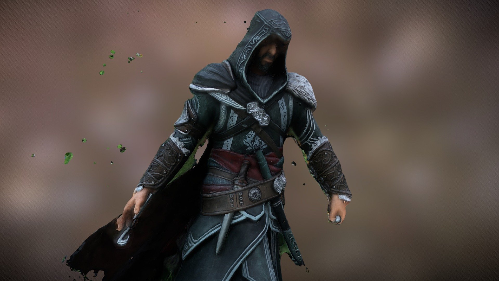 My 3D reconstruction generated from 33 images of the model you got when you ordered the special edition of Assassins Creed: Revelation - Ezio 3D Scan [Test] - 3D model by spendoge 3d model