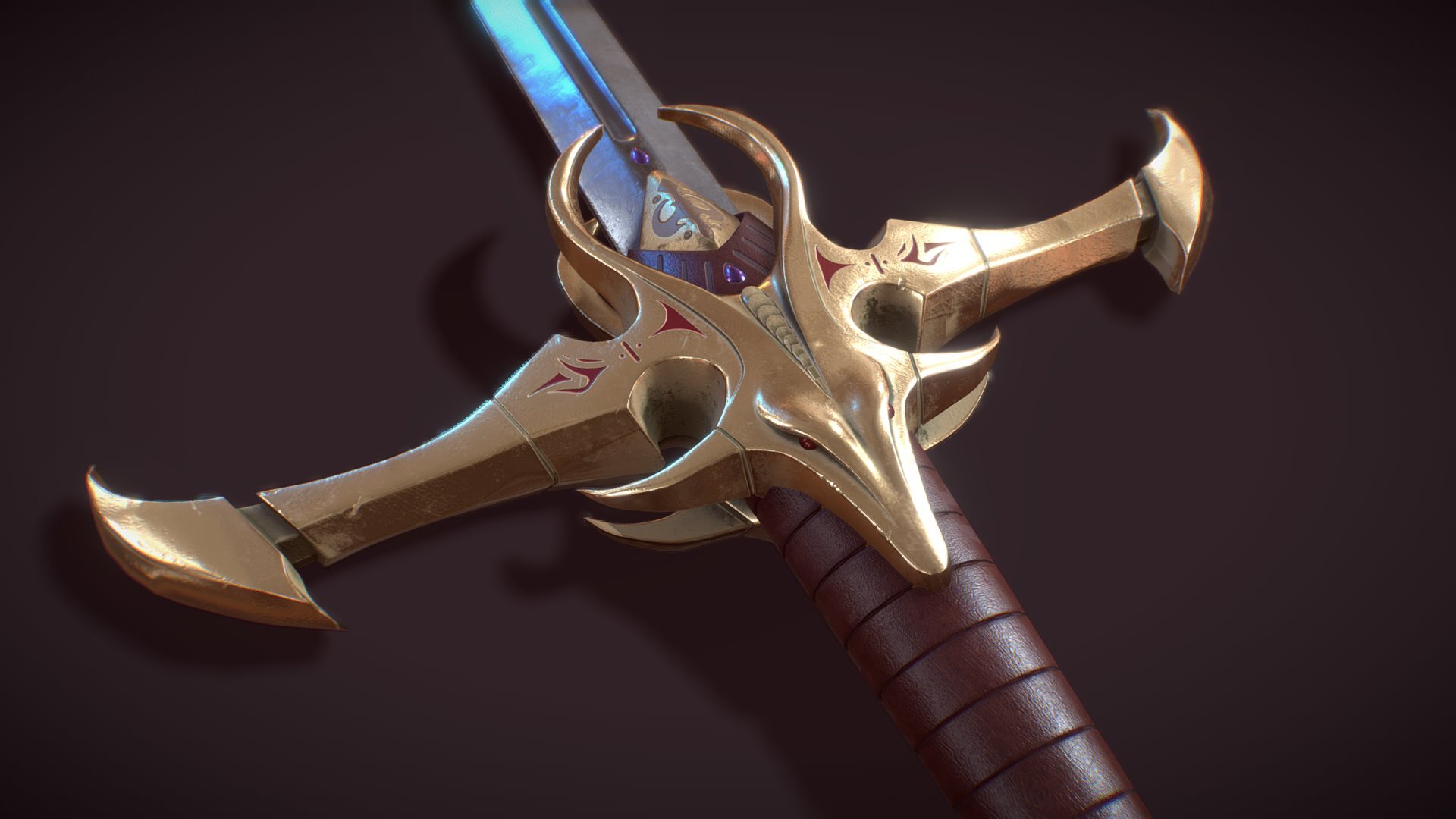 This was 1 part of the artstation challenge which I 

never got time to finish up the other 2 models for 

unfortunatley.  Thought I may aswell post up the 

sword at least. 



Original Concept Art by the amasing Bobby Rebholz 

Which you can view here  

https://www.artstation.com/contests/the-legend-of-king-arthur/challenges/66/submissions/44236?sorting=mentions 
 

Modelled in 3ds max 

Textured with Substance Painter 
 - Excalibur - Download Free 3D model by phantom-fox 3d model