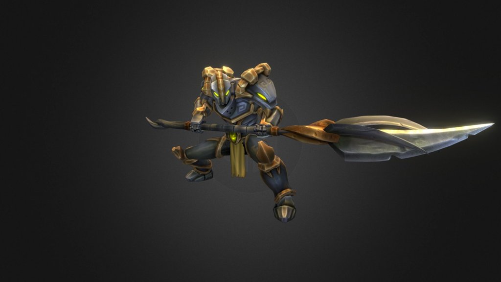 This is the Living Armor Lancer enemy from the game FORCED SHOWDOWN 

Learn more about the game here:
http://www.forcedshowdown.com/
betadwarf.com - FORCED SHOWDOWN - Lancer Enemy - 3D model by BetaDwarf 3d model