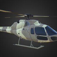 Military helicopter (Desert)