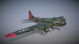 B17 Bomber "Midland Dime"
