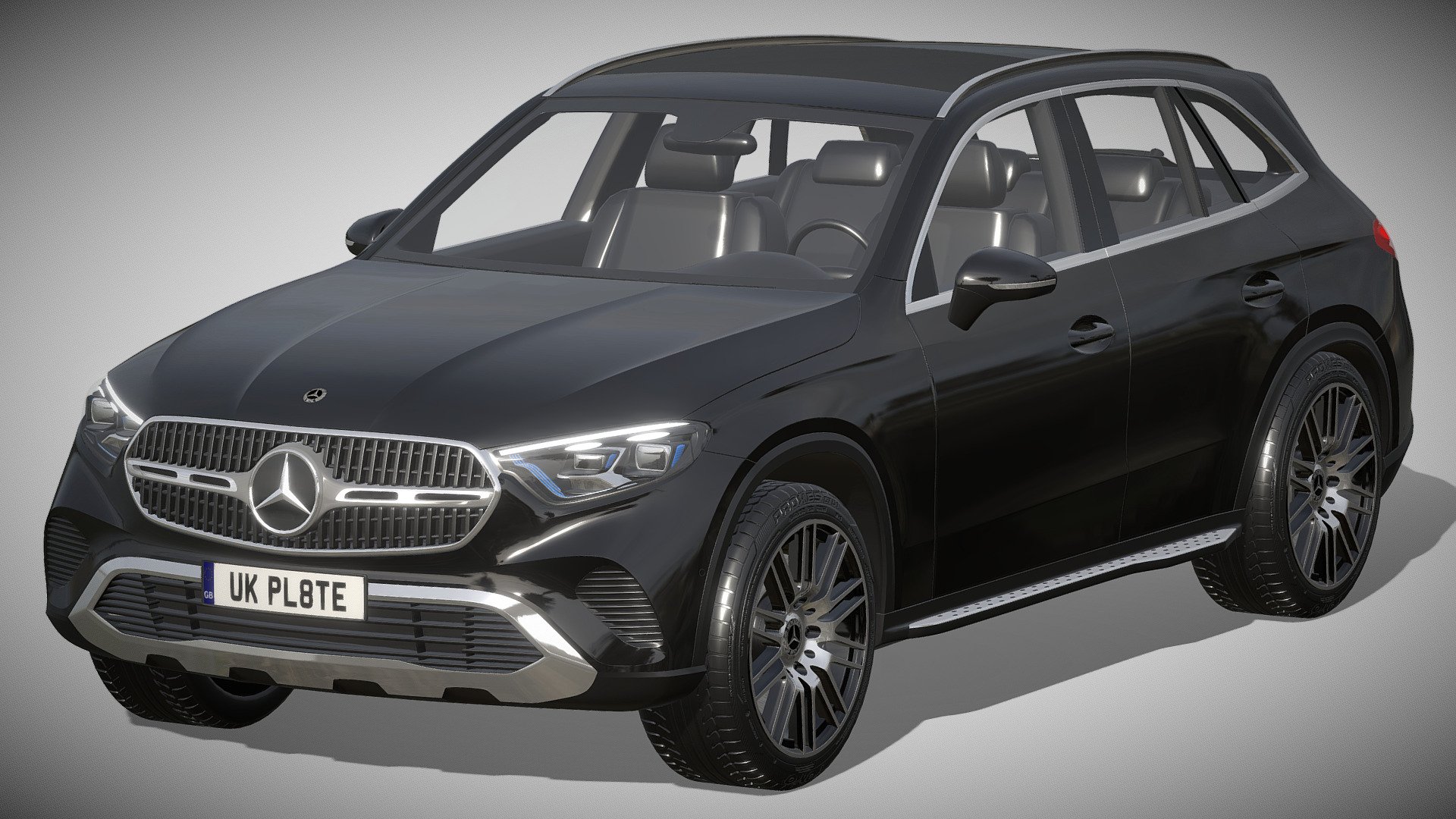 Mercedes-Benz GLC 2023

https://www.mercedes-benz.de/passengercars/models/suv/glc/overview.html

Clean geometry Light weight model, yet completely detailed for HI-Res renders. Use for movies, Advertisements or games

Corona render and materials

All textures include in *.rar files

Lighting setup is not included in the file! - Mercedes-Benz GLC 2023 - Buy Royalty Free 3D model by zifir3d 3d model