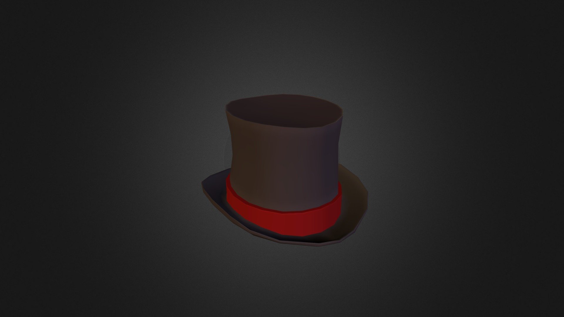 A quickly made Top Hat - Top Hat - Download Free 3D model by Borgen (@swedenbrainstew) 3d model