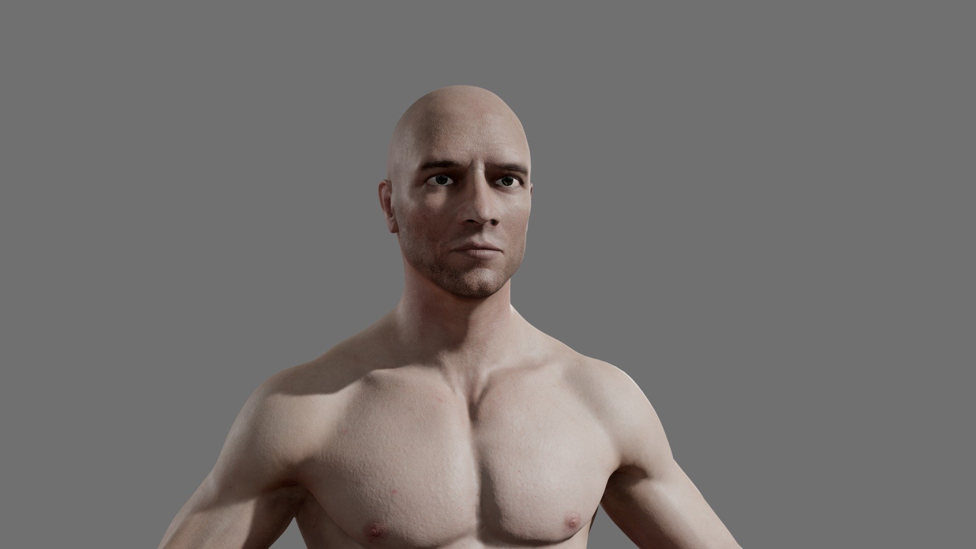 High quality 3D model of the Male Character for films/ games / animations / apps / VR / AR with PBR 8k textures

Clean topology based on quads and tris. This model is completely UVunwrapped. There is full lighting scene in Marmoset Toolbag

Textures
-Includes 8K PBR textures

Total: 
-Polygons: 64156
-Vertices: 64750

Available formats:
-fbx
-obj
-3ds
-dae 

Additional Notes
-If you have any problem or question about this model please content me and I will be response as soon as possible . and leave thumb up if you like the model also give a postive rate if you bought this model and you like it.
-Please make sure to check out my other Models, you may find something prefect for your project. Thanks :) - Male Character - 3D model by Cheboksary 3d model