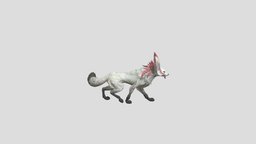 Fennec Fox Free quality, fox3d, freemodel, animal, animation, evil_katz