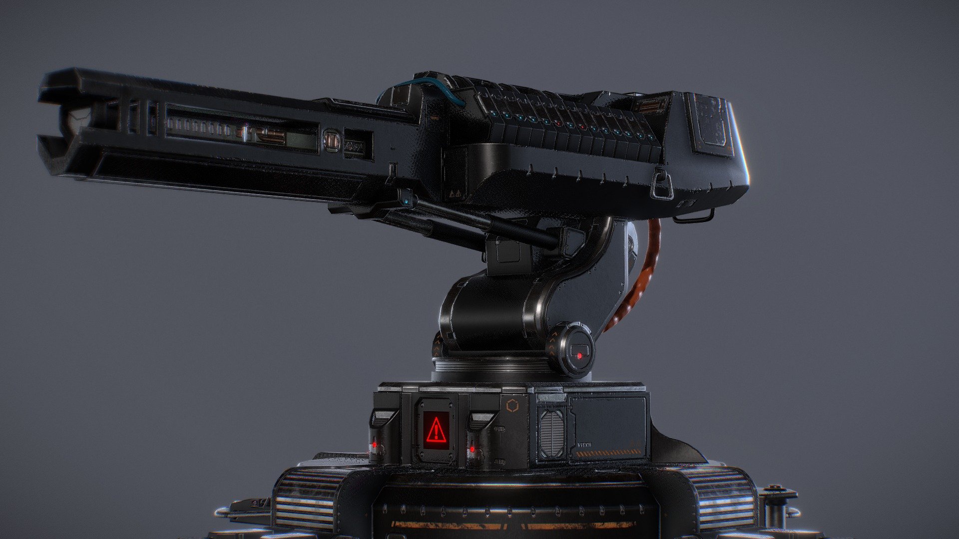 https://www.artstation.com/artwork/o305J
Felt a bit sci-fi this week and made a Gauss sci-fi turret, with of course a lot of cool glowy lights and metal plates.

The turret is game ready, its height is around 15m, and has 3 texture sets ( I could've used 2, just wanted the extra detail), packing 17k trists 3d model