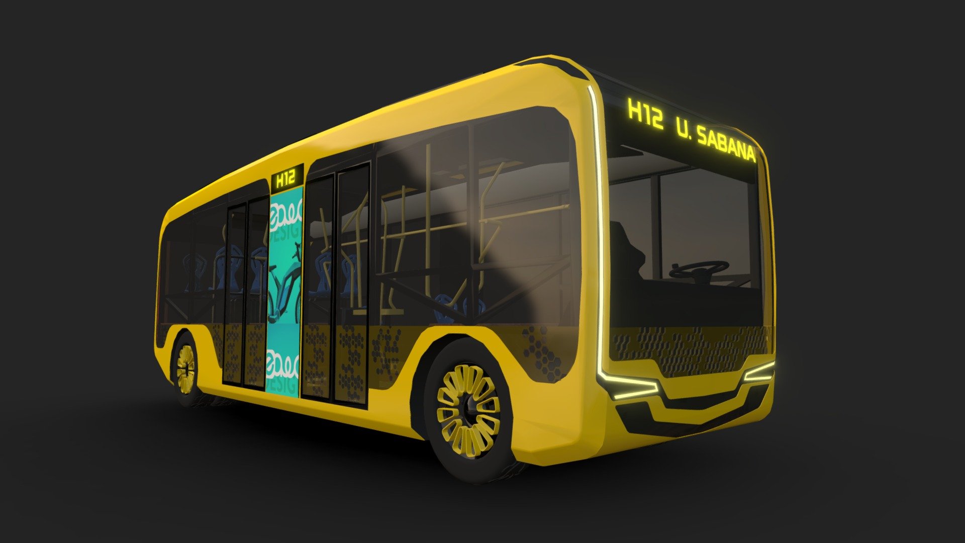 Eddie Mauro™. Inti electric bus concept. 2012. Product and car design. Team work with Crystian Hoyos.

More info here: https://www.behance.net/gallery/4955183/Inti-Electric-Solar-bus - Inti electric bus - Buy Royalty Free 3D model by Eddie Mauro ™ (@edgarkhan) 3d model