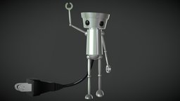 Chibi-Robo! Fan Art chibi, robo, vrchat, robot