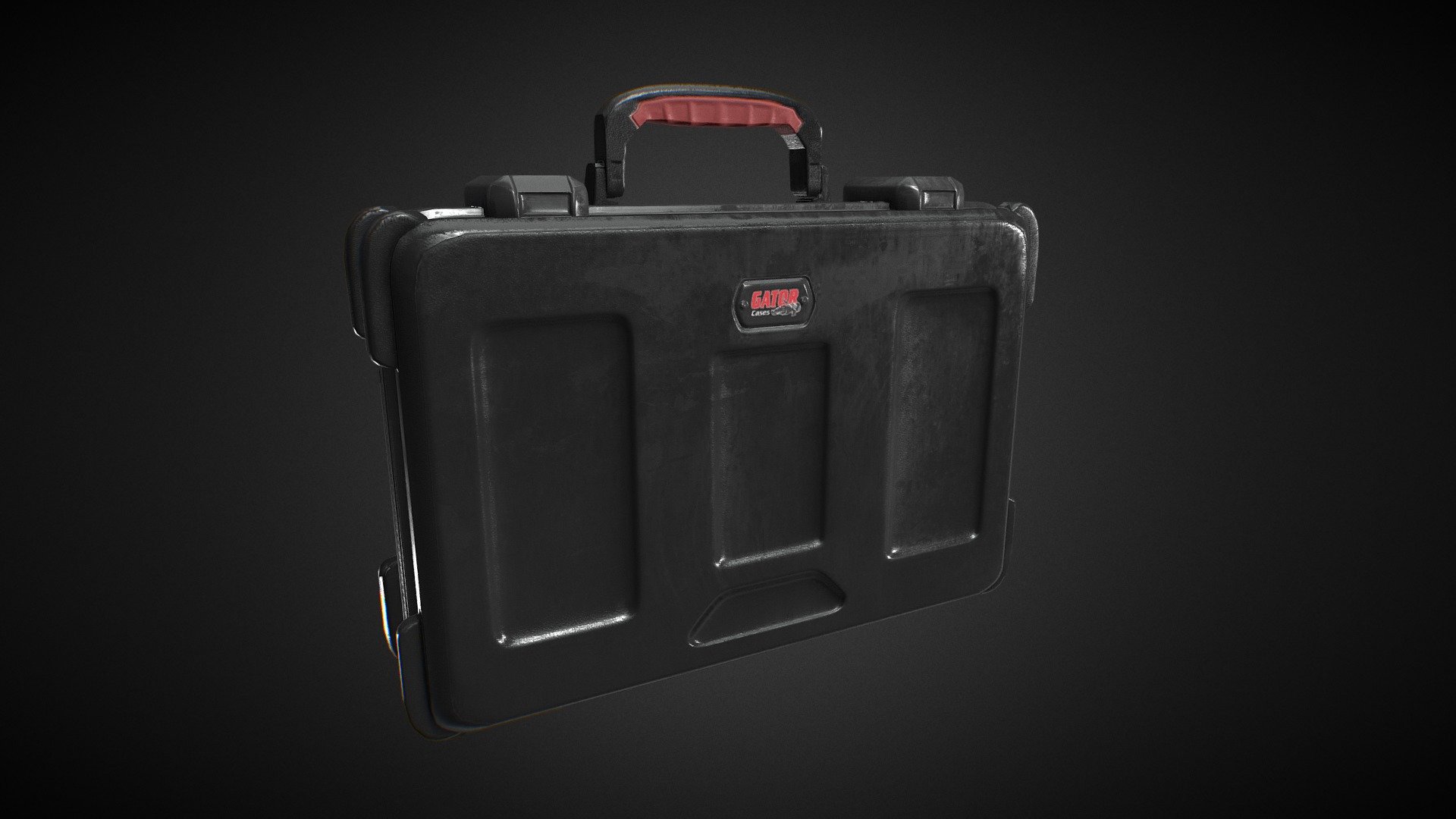 A simple PBR case made with 3ds Max, Photoshop and Substance Painter 3d model