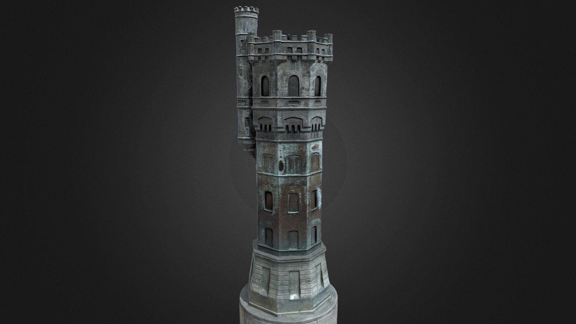 A fountain with a copper water tower built in the middle.

Photogrammetric scan (82 x 12MP 4:3); captured 27 Feb 2023, converted to low-poly mesh; processed in Metashape, editing and decimation done in blender, model includes:




4k    80%JPG   diffuse texture

4k    80%JPG   normal map

4k    80%JPG   ambient occlusion

2k    80%JPG   ambient occlusion

1k    80%JPG   ambient occlusion

Size: ~ 0.6 x 0.6 x 2.5 meters

Fountain located in Lublin, Poland (https://osm.org/go/0kBUjp0N9?m=)

 - Fountain with a water tower - Download Free 3D model by Seweryn Stachula (@seweryn.stachula) 3d model