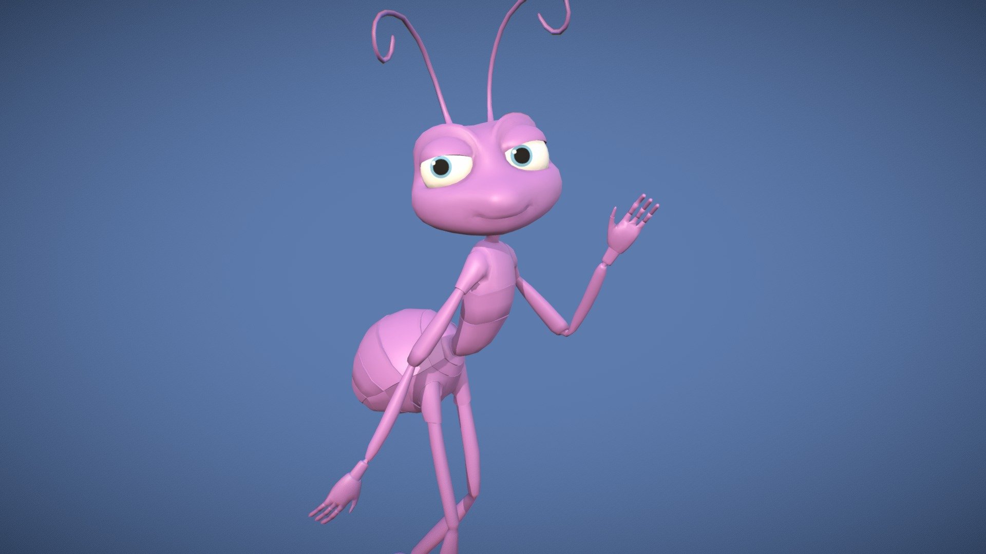 Ant from A bug's life - Ant from A bug's life - 3D model by Liatan 3d model