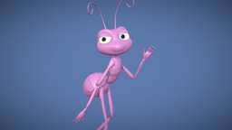 Ant from A bugs life ant, bug, pixar, disney, cartoon, light
