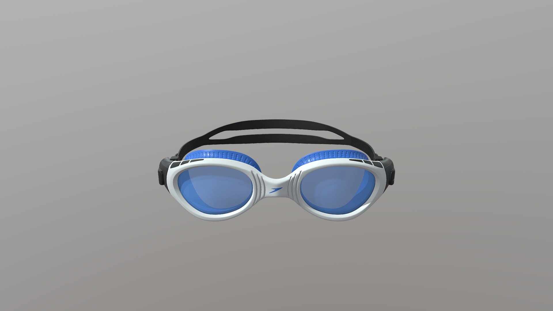 Swimming Goggles Model - Speedo biofuse flexiseal - 3D model by deivo 3d model