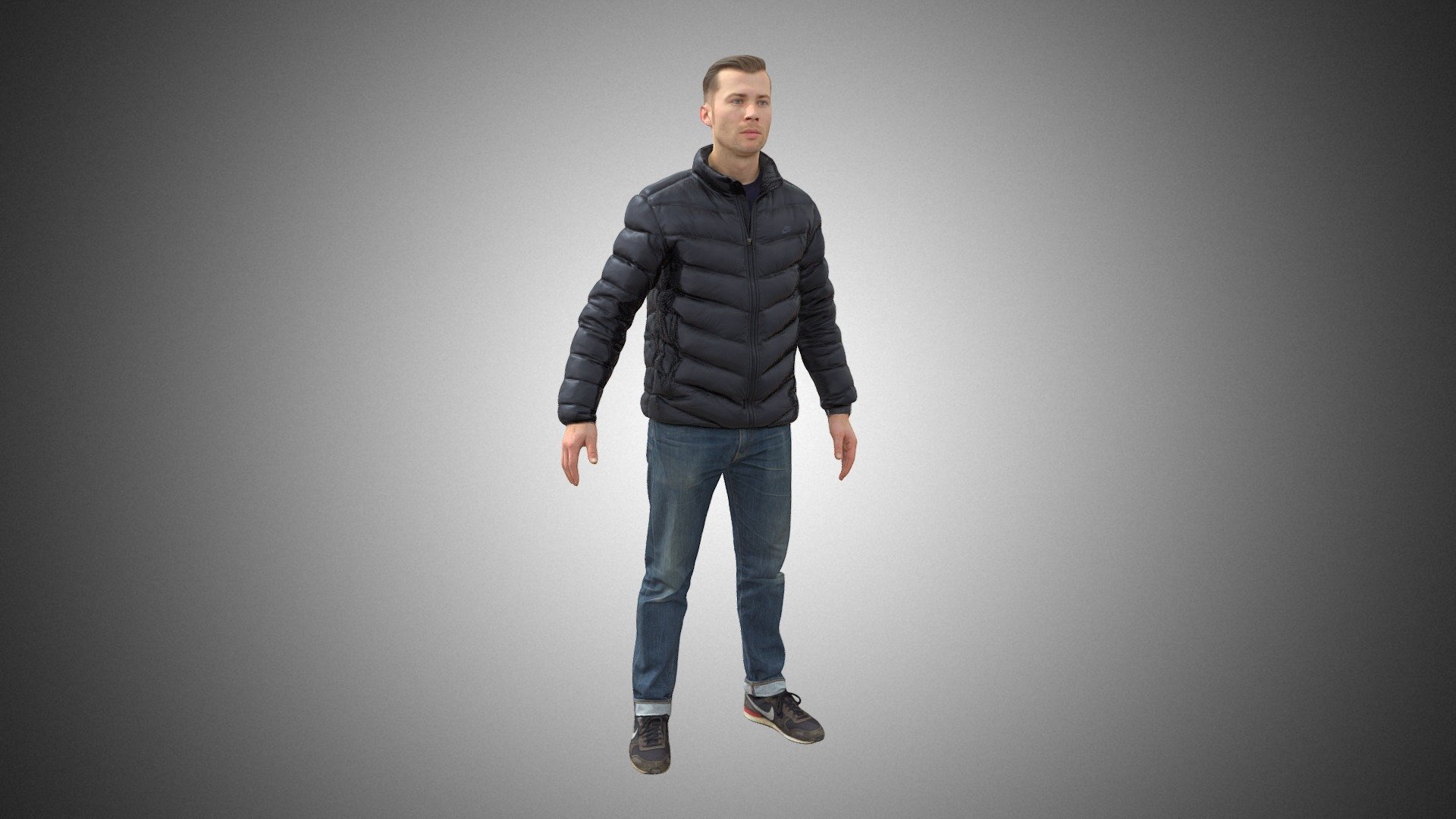 3D Fullbodyscan Human Male Casual Winter




Retopo Quadmesh

8K PBR-Textures (Diffuse, Roughness, Metalness, Normal, SSS)

Real World Scale

A-Pose

manually optimized

3D-ScanService: www.optimission.de

Download AccuRig for free here: https://actorcore.reallusion.com/auto-rig


AccuRIG - Human Male Casual Winter A-Pose - Buy Royalty Free 3D model by Frank.Zwick (@Frank_Zwick) 3d model