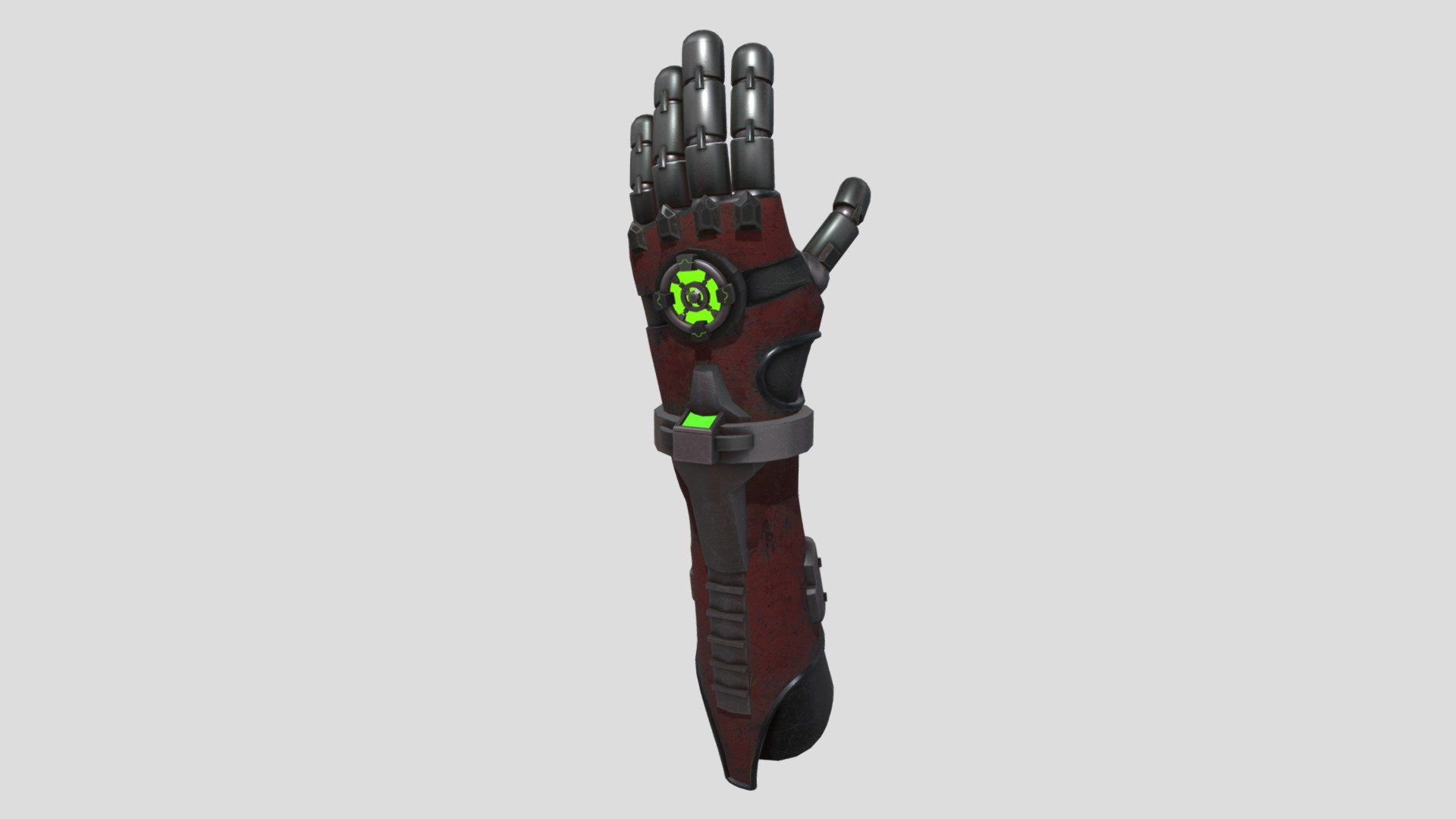 Here is a robotic hand for the protagonist of the project that I am working with Freedom games

here my artstation https://www.artstation.com/jgispert - HandRobotic - Buy Royalty Free 3D model by jgispertcajidos 3d model