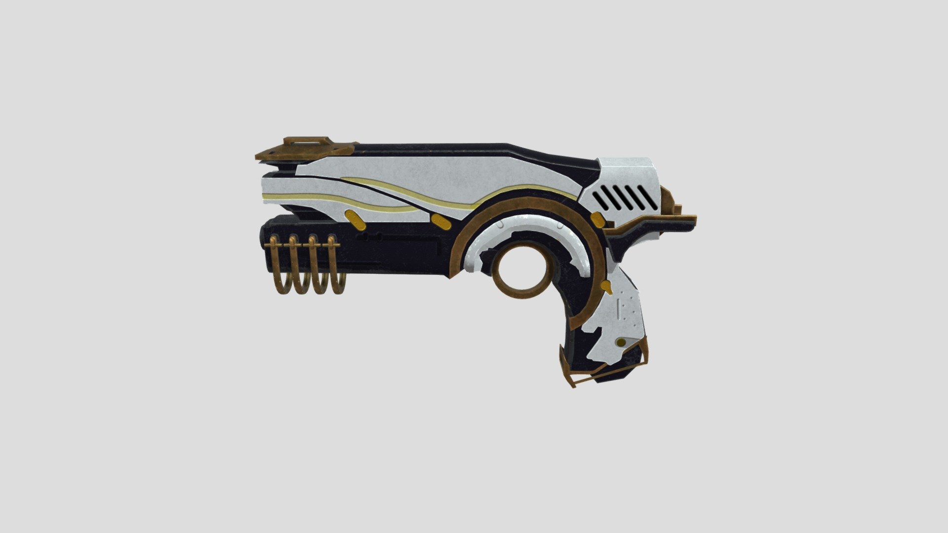 Lex, Pistola de juego Warframe - LEX PRIME - 3D model by AGENCIA UNDER (@frenmp) 3d model