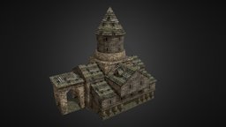 Castle castle, brick, gothic, old, gothic2, blender, stone, wall