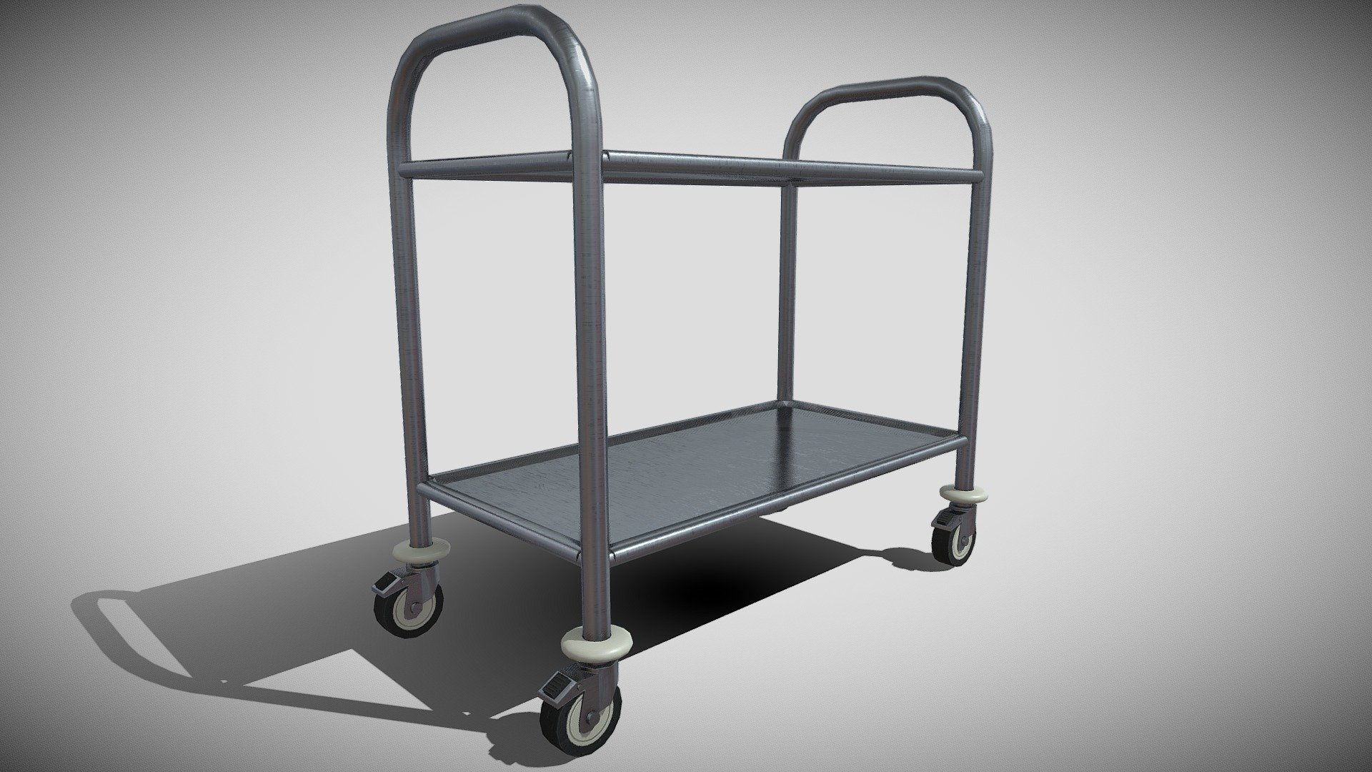 Simple trolley asset for use in scenes.
Low poly / pbr

Available on my Cgtrader - Trolley - 3D model by Chrismartinartist 3d model