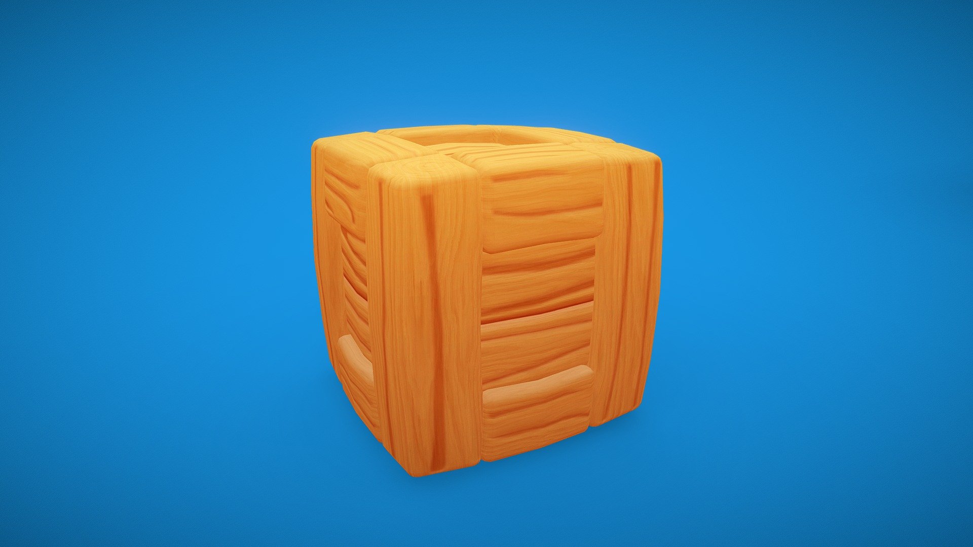 3D low-poly model of a cartoon wooden box made for games.




Polygons: 1.120;

Tris: 2.240;

Texture size: 2048x2048;

Maps: Diffuse.
 - Cartoon Wooden Box - 3D model by Rafael Ribeiro (@ribeirorafael) 3d model